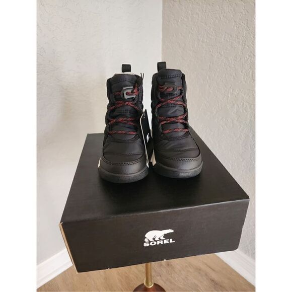 SOREL Whitney II Short Waterproof Insulated Boot, Toddler Size 9, Black, NWT - Picture 12 of 12